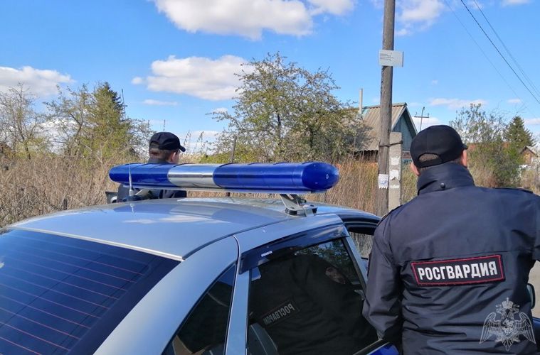 В Называевске Омской области сотрудники вневедомственной охраны Росгвардии задержали гражданина, похитившего велосипед у 39-летней женщины