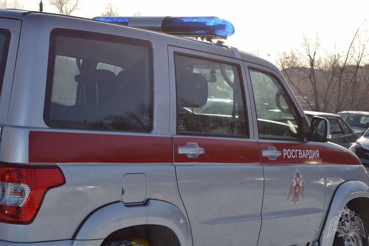 В Омске сотрудники Росгвардии оказали помощь семье, попавшей в дорожное-транспортное происшествие