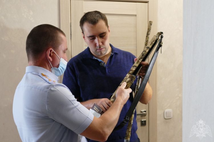 В Омской области сотрудники Росгвардии провели оперативно-профилактическую операцию «Арсенал»