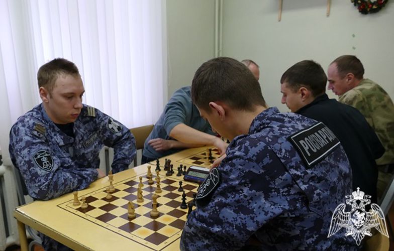 В Омске состоялся чемпионат по шахматам среди региональных подразделений Росгвардии
