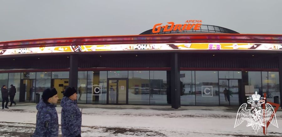 Правопорядок на матчах КХЛ в Омске обеспечили сотрудники Росгвардии 