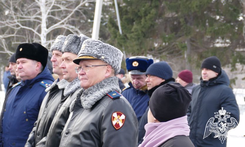 В День защитника Отечества начальник Управления Росгвардии по Омской области принял участие в торжественном мероприятии