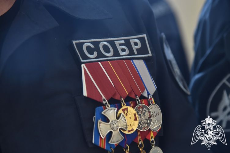 В Управлении Росгвардии по Омской области состоялось праздничное мероприятие, приуроченное Дню образования омского СОБР
