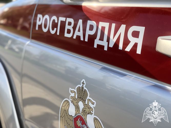 В Омской области сотрудники Росгвардии задержали подозреваемого в  совершении кражи