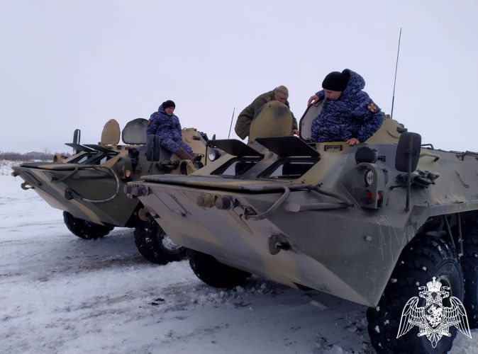 В омском центре подготовки личного состава Росгвардии состоялся очередной выпуск военнослужащих – водителей и наводчиков вооружения БТР