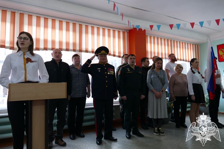 Именем погибшего росгвардейца названа школа в Омске