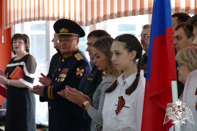 Именем погибшего росгвардейца названа школа в Омске