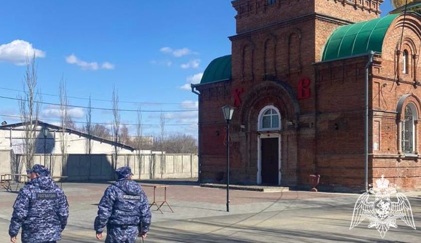 Росгвардейцы обеспечили правопорядок во время проведения пасхальных служб и спортивных мероприятий в Омской области