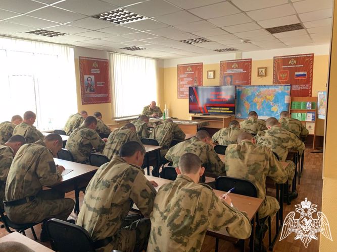 В омском центре подготовки личного состава Росгвардии состоялся очередной выпуск курсантов – водителей БТР