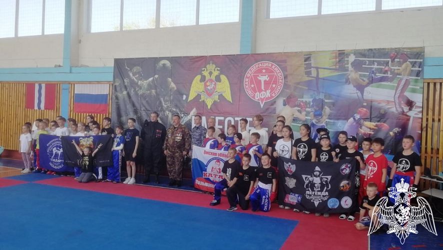 В Омской области состоялся турнир по кикбоксингу памяти погибших сотрудников Росгвардии