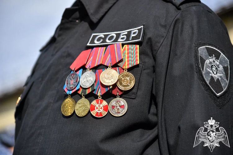 В Омске Росгвардия отметила День России вручением государственных наград