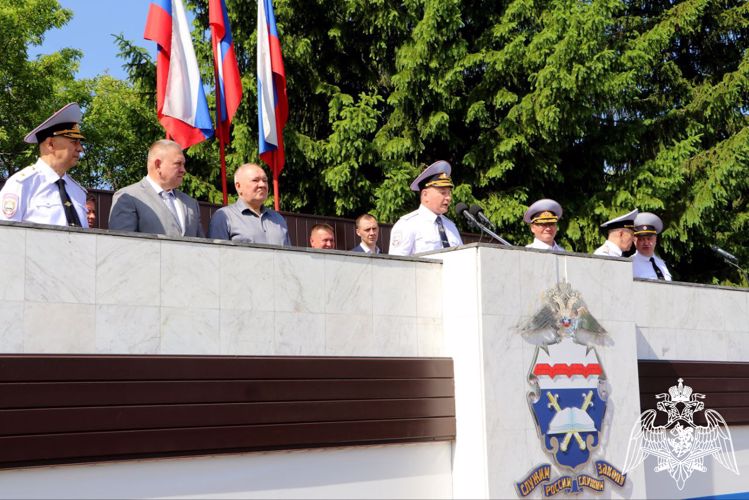 Начальник Управления Росгвардии по Омской области принял участие в состоявшемся «Дне выпускника» в Омской Академии МВД России
