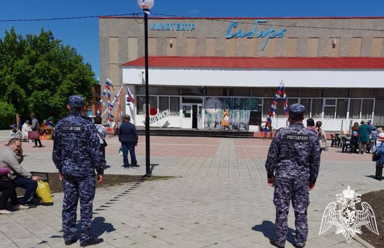 В Омской области Росгвардия обеспечила общественный порядок при проведении культурно-массовых мероприятий, посвященных Дню России