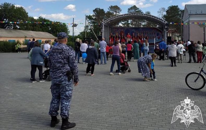 В Омской области Росгвардия обеспечила общественный порядок при проведении культурно-массовых мероприятий, посвященных Дню России