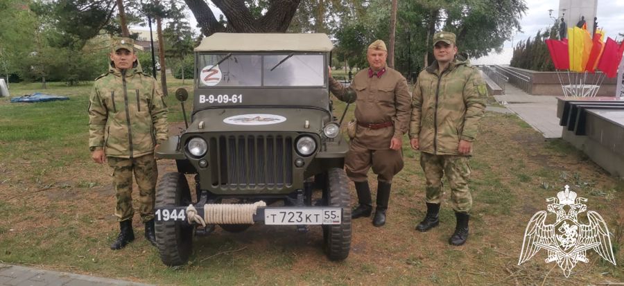 Росгвардейцы приняли участие  в  военно-патриотической акции  «А завтра была война»