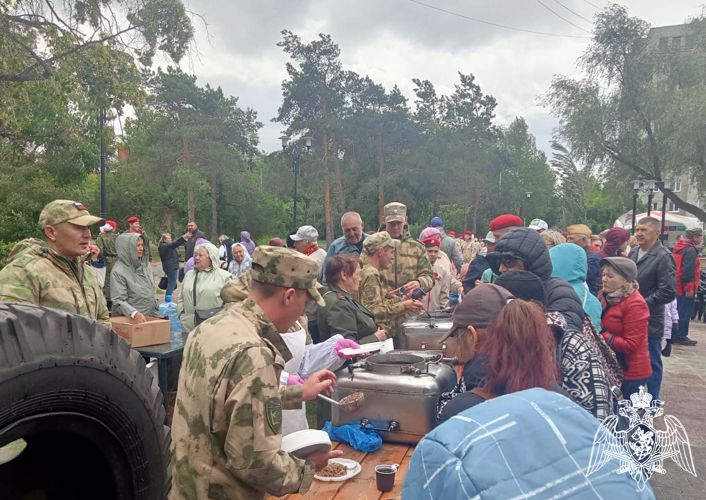Росгвардейцы приняли участие  в  военно-патриотической акции  «А завтра была война»