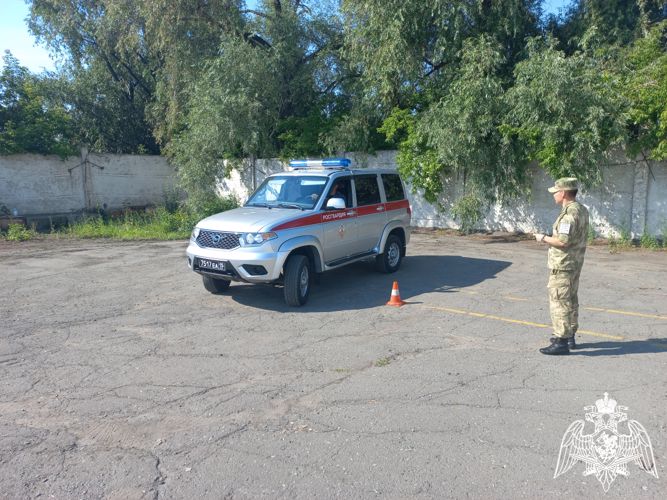 В Омском центре подготовки личного состава Сибирского округа Росгвардии состоялся выпуск курсантов – водителей вневедомственной охраны
