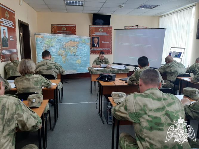 В омской Росгвардии стартовал летний период обучения личного состава