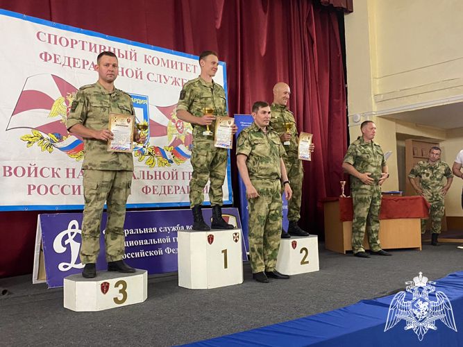 Омские росгвардейцы заняли третье общекомандное место на Чемпионате Сибири по военно-прикладным видам спорта