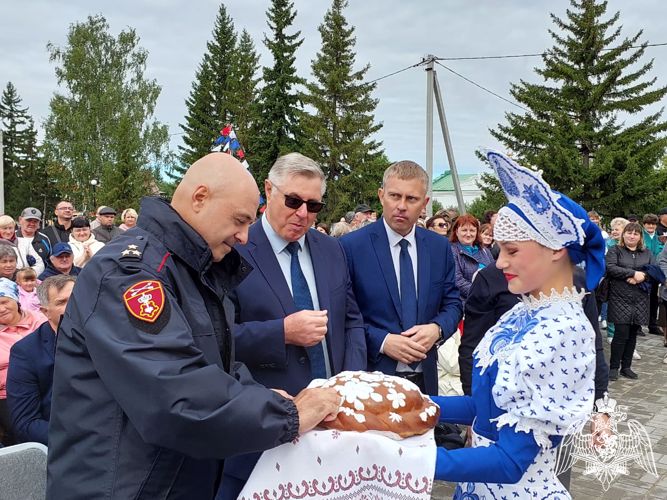 Росгвардейцы приняли участие в праздничных мероприятиях, посвященных 200-летия г. Тюкалинска