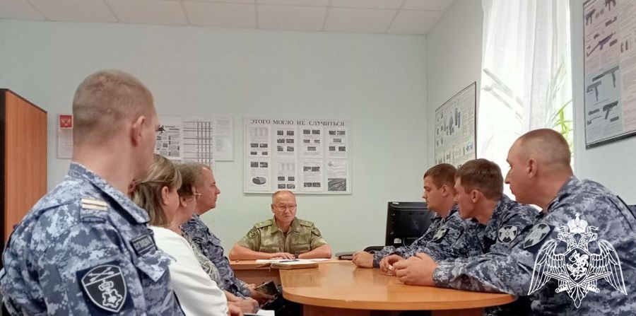 Начальник Управления Росгвардии по Омской области проинспектировал подразделения тероргана в Черлакском районе