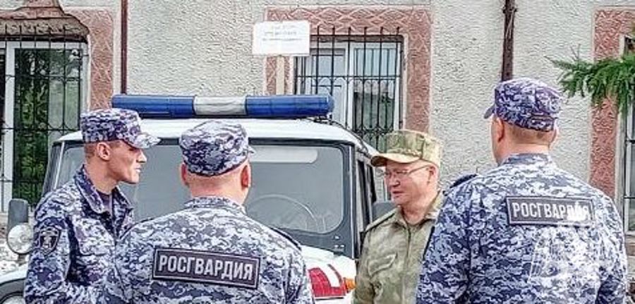 Начальник Управления Росгвардии по Омской области проинспектировал подразделения тероргана в Черлакском районе