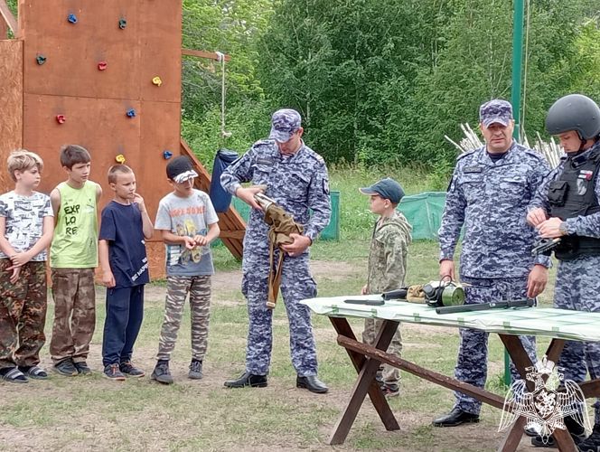 В Омской области продолжается Всероссийская ведомственная акция «Каникулы с Росгвардией»