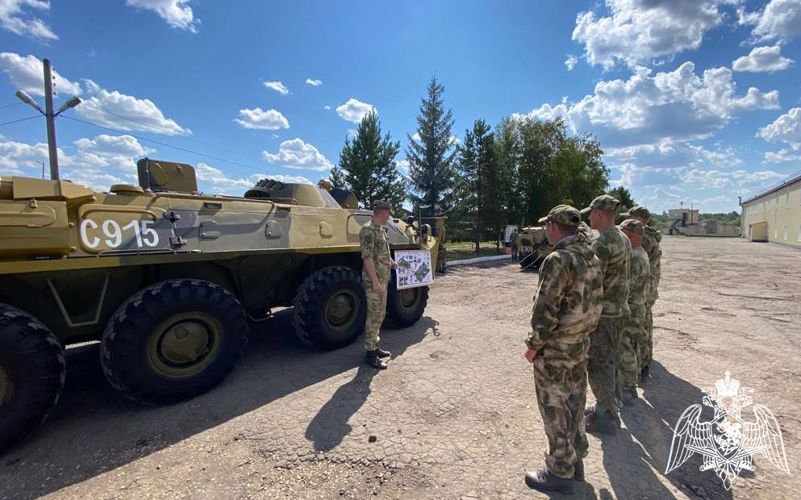 В Омске завершился учебный сбор с сотрудниками и военнослужащими Сибирского округа Росгвардии