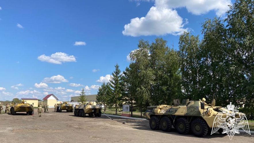  В Омске завершился учебный сбор с сотрудниками и военнослужащими Сибирского округа Росгвардии