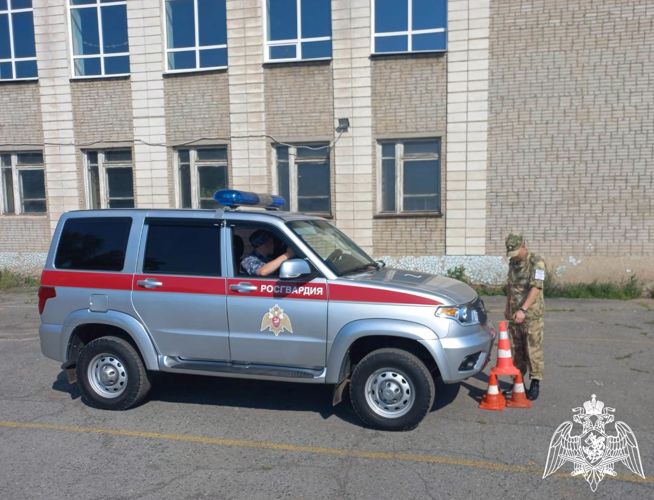 В омском центре подготовки личного состава Росгвардии состоялся очередной выпуск водителей — сотрудников 