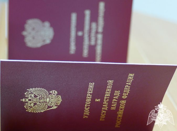 В Омске вручили госнаграды росгвардейцам, отличившимся в ходе СВО
