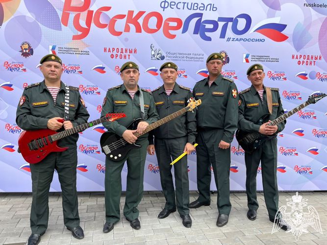 Военнослужащие омской воинской части Росгвардии приняли участие в торжественных и памятных мероприятиях 