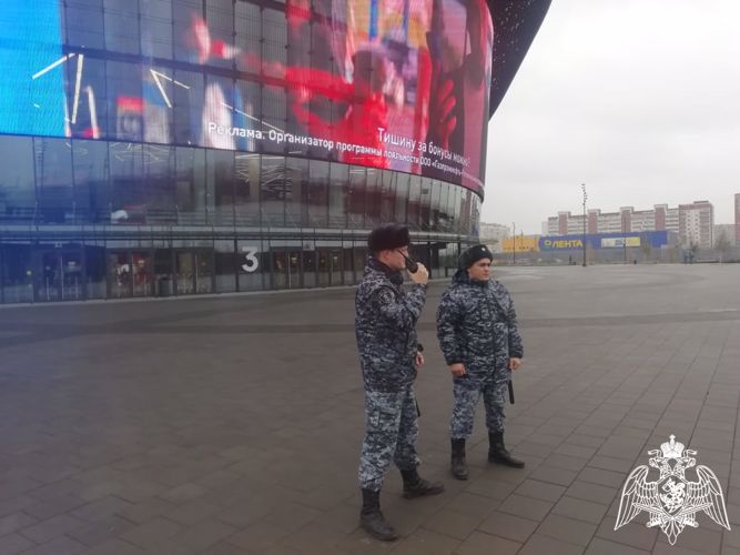 Сотрудники Росгвардии обеспечили безопасность проведения Гран-при России по фигурному катанию «Сердце Сибири» в Омске