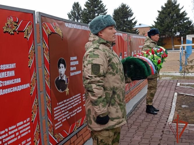 В день сотрудника органов внутренних дел в Росгвардии Омска состоялись памятные мероприятия