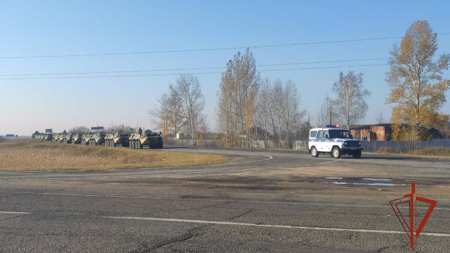В омском центре подготовки личного состава Сибирского округа Росгвардии состоялся выпуск военнослужащих по призыву