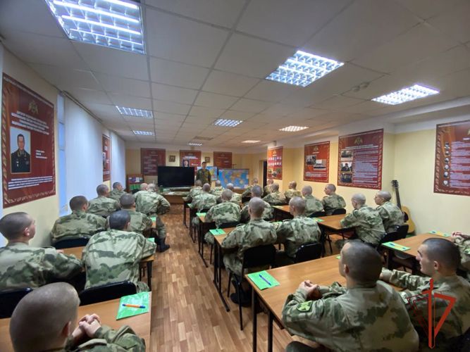 В омском центре подготовки личного состава Сибирского округа Росгвардии состоялся  выпуск  военнослужащих по призыву 