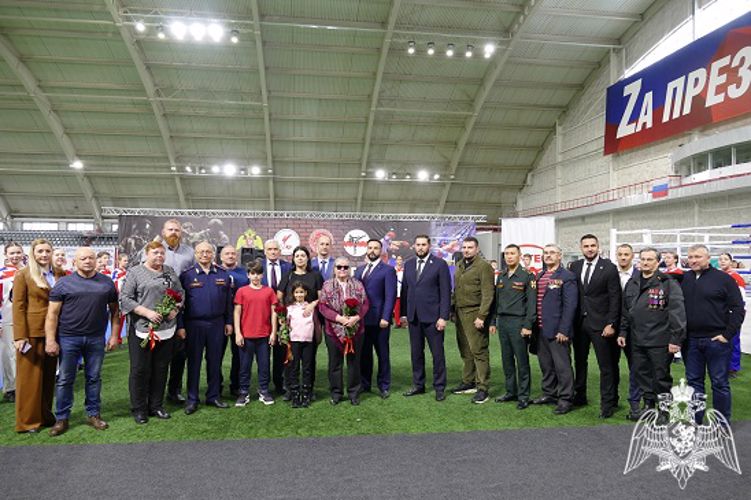 В Омске личный состав Росгвардии принял участие в открытии юбилейного турнира по кикбоксингу «Кубок Ермака»