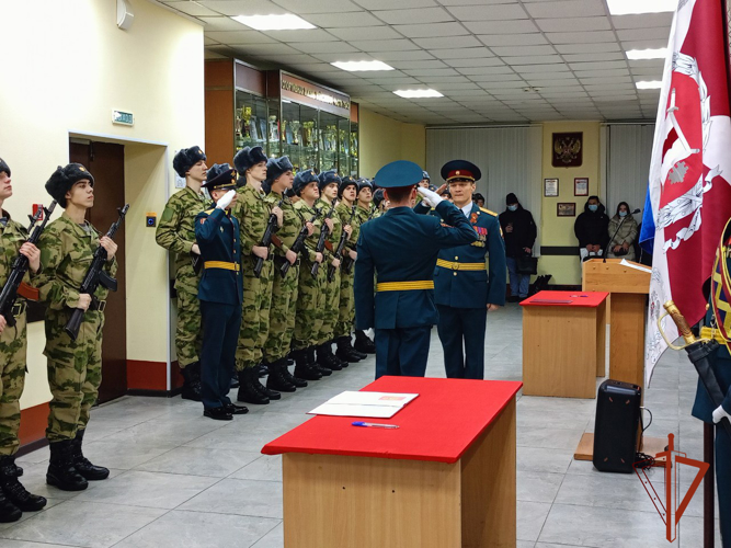  Торжественная церемония  приведения к Военной присяге состоялась в Омской воинской части Росгвардии