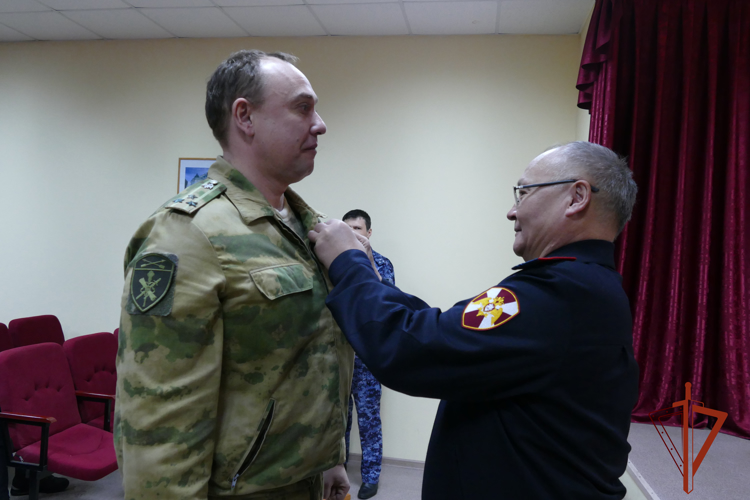 В Управлении Росгвардии по Омской области состоялось вручение государственных наград