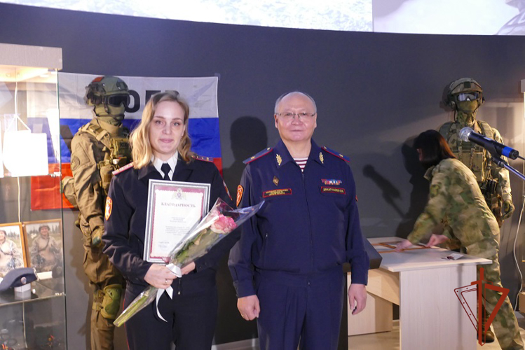 В Омске открылась мультимедийная выставка, посвящённая 8-летию образования Росгвардии