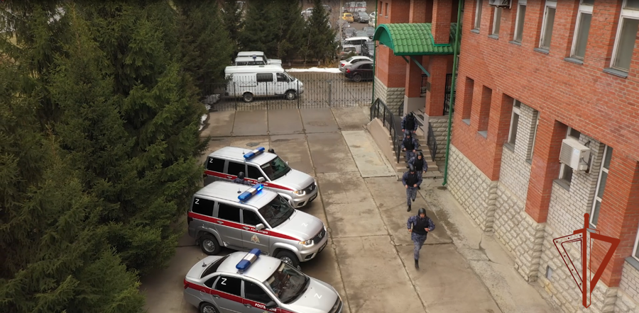 Журналисты омского областного телевидения побывали в гостях во вневедомственной охране Росгвардии