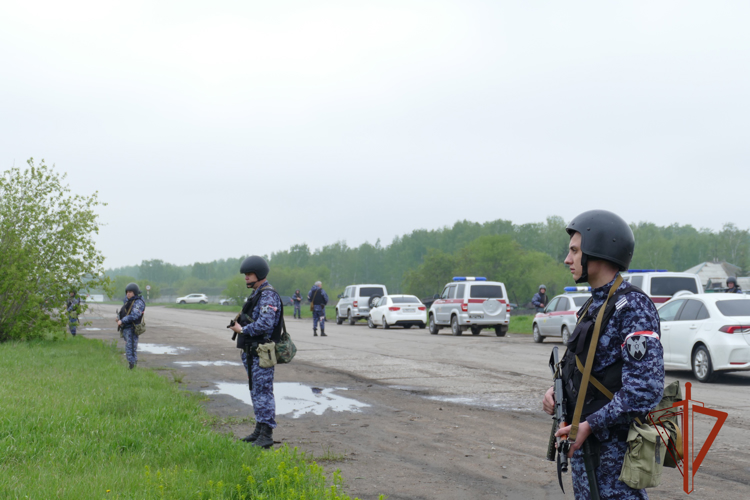 Росгвардия приняла участие в межведомственном учении в Омской области