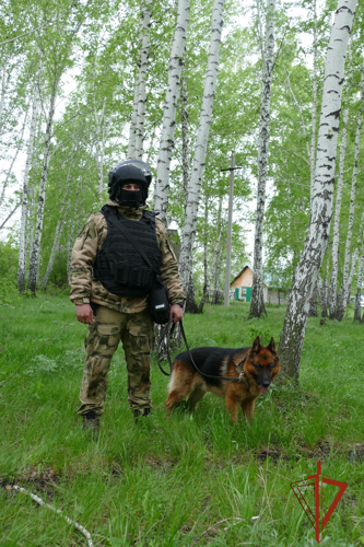 Росгвардия приняла участие в межведомственном учении в Омской области