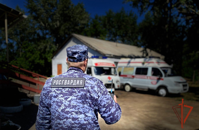 5 карет скорой медицинской помощи принято под охрану Росгвардии в районах Омской области