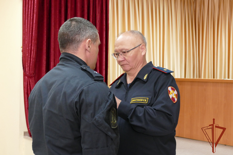 В Управлении Росгвардии по Омской области состоялось вручение государственных наград 
