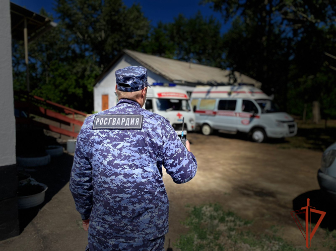 Cотрудники Росгвардии осуществили более 230 выездов по сигналам от медработников с начала 2024 года в Омской области