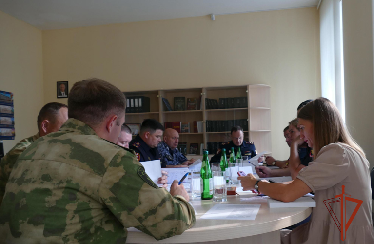 В Управлении Росгвардии по Омской области состоялось заседание Оперативного штаба