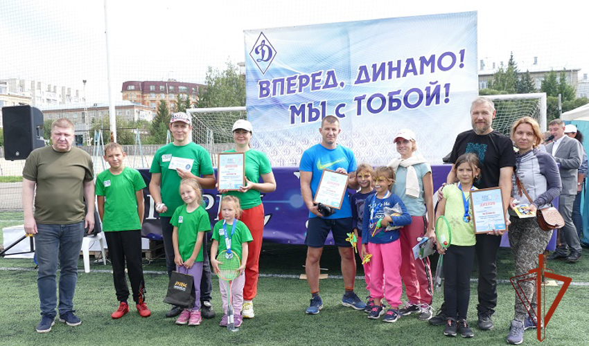 Коллектив Росгвардии принял участие в празднике «Папа, мама, я – спортивная семья» в Омске