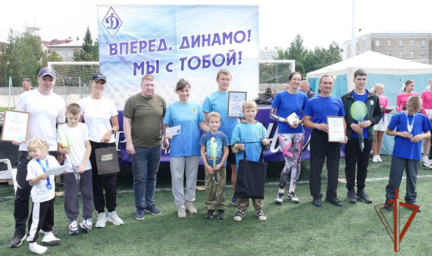 Коллектив Росгвардии принял участие в празднике «Папа, мама, я – спортивная семья» в Омске