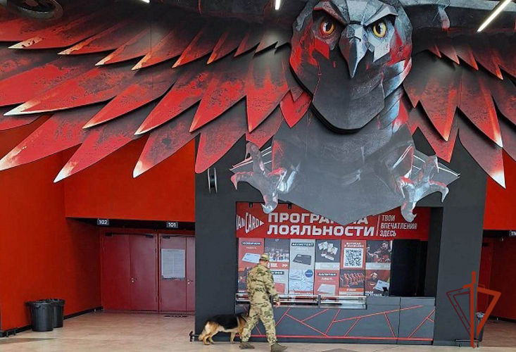 Росгвардия обеспечила правопорядок на матче КХЛ в Омске